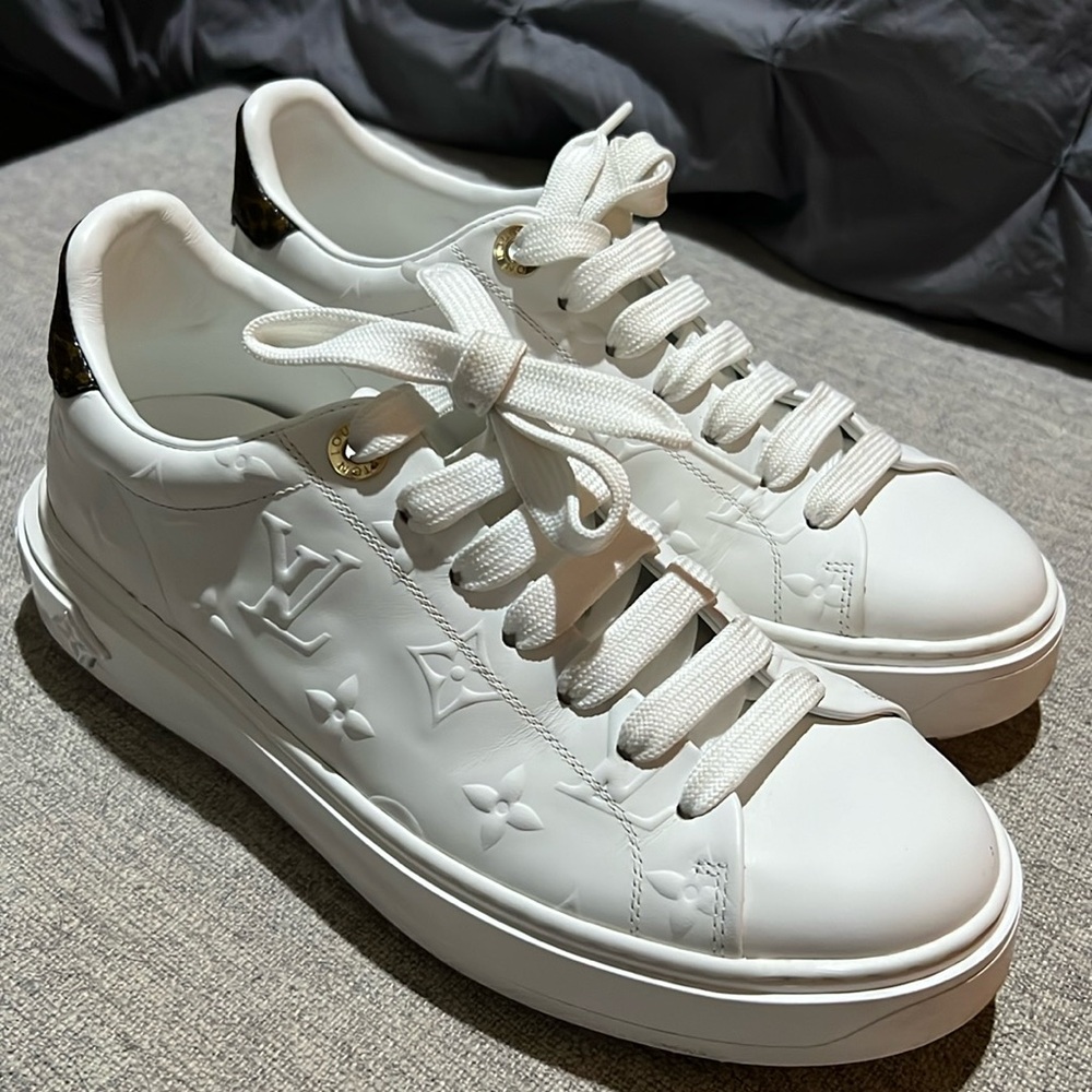 Louis Vuitton Time Out sneakers.